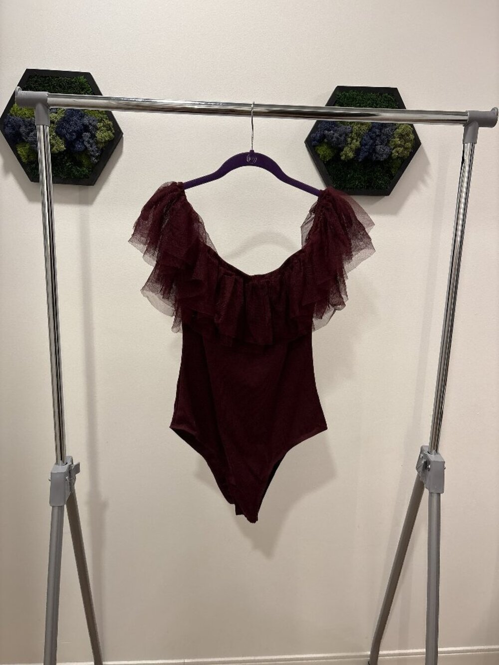 Dark Red Bodysuit